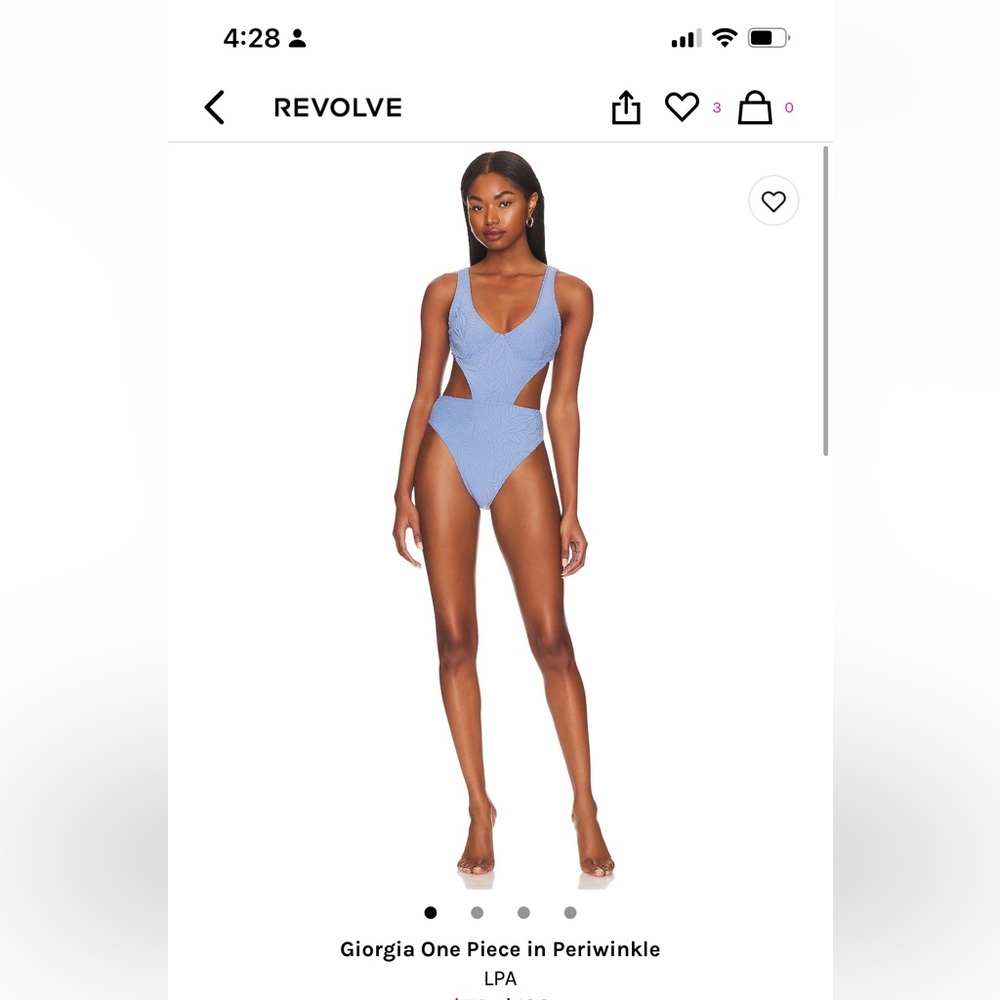 Bathing suit and cover up set from LPA. Still sold on the Revolve website